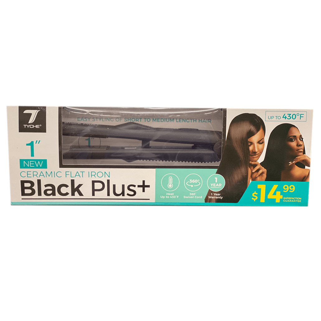 Tyche black top plus flat iron