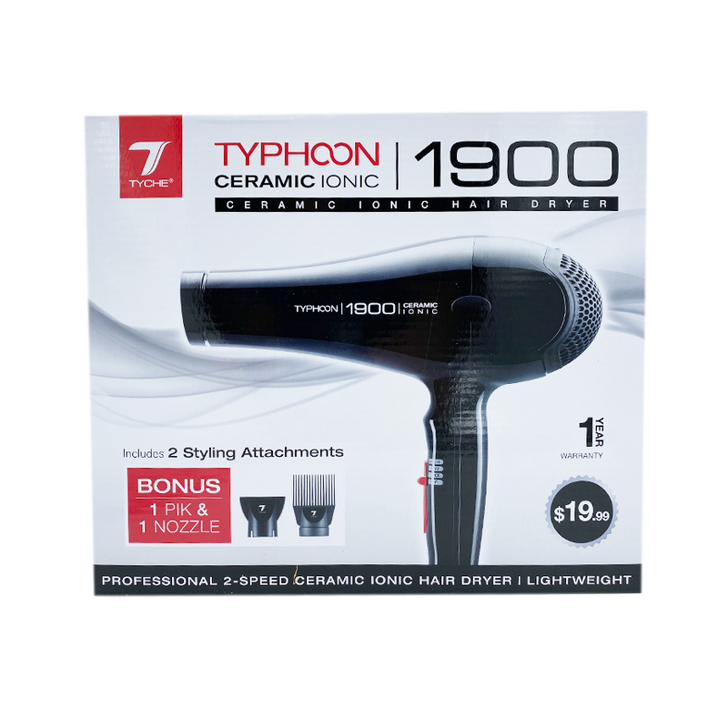 NICKA K | Tyche Ceramic Ionic 1900 Typhoon Hair Dryer