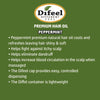 Difeel Premium Natural Hair Care Oil, Peppermint, 2.5 Oz