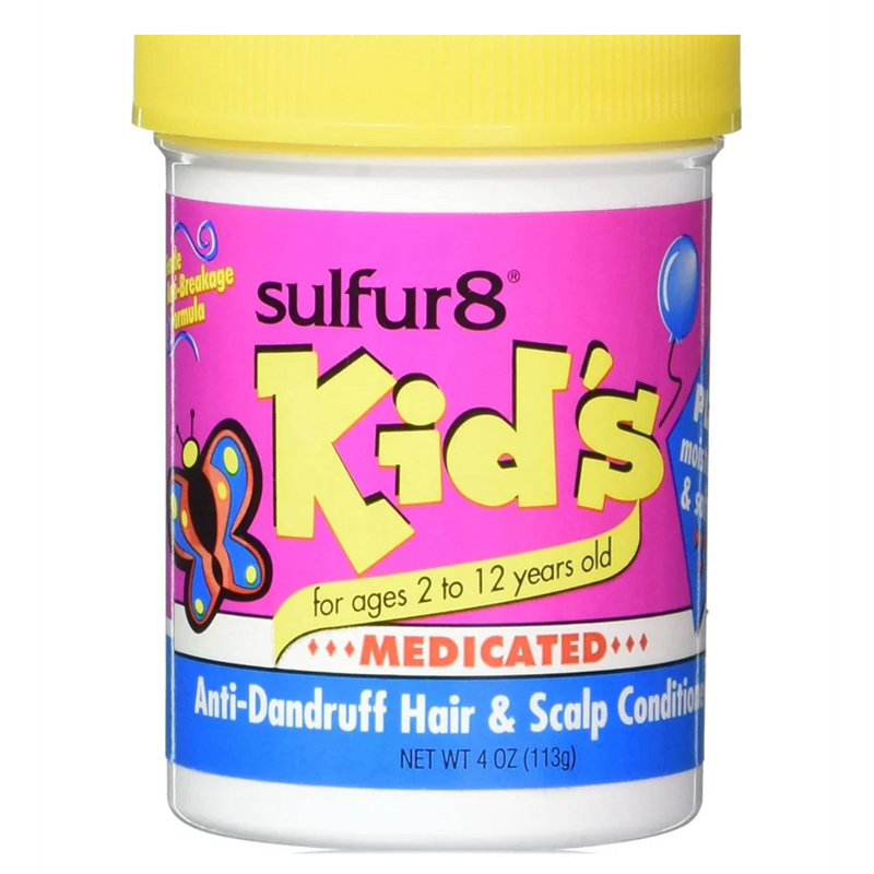 Sulfur8 Kid's Medicated Anti Dandruff Hair & Scalp Conditioner 4 Oz