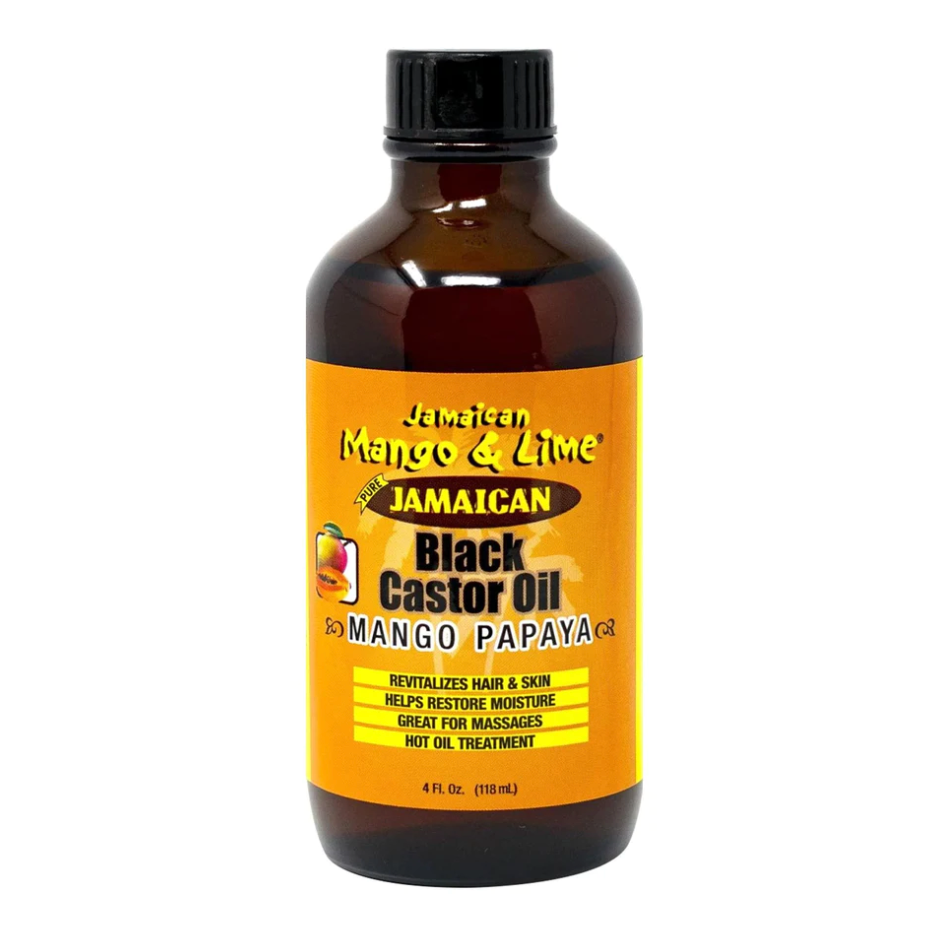 Jamaican Black Castor Oil Peppermint - 4 Oz Bottle