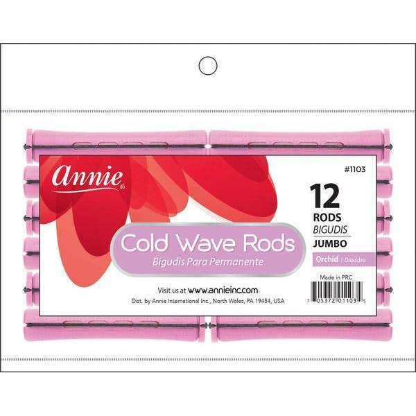 Annie Cold Wave Rod Jb 12Ct Orchid #1103