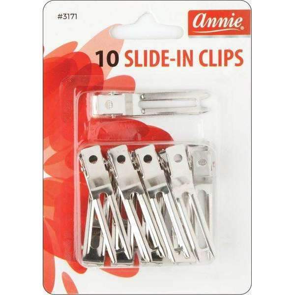 Annie Slide-In Clips 10Ct #3171