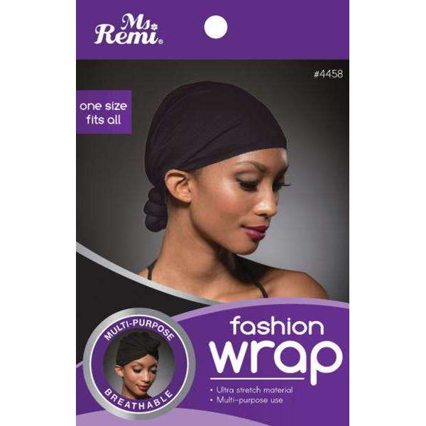 Ms. Remi Fashion Wrap Black #4458