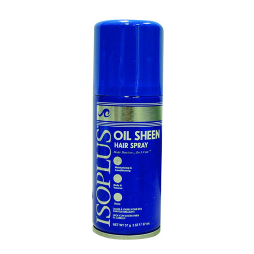 Isoplus Oil Sheen Hair Spray, 2 oz