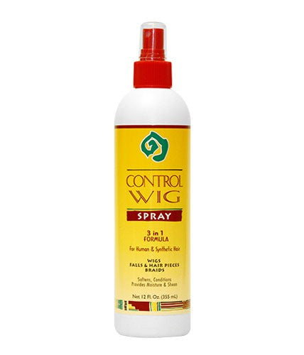 African Essence Control Wig Spray 3 IN 1 FORMULA 12 OZ