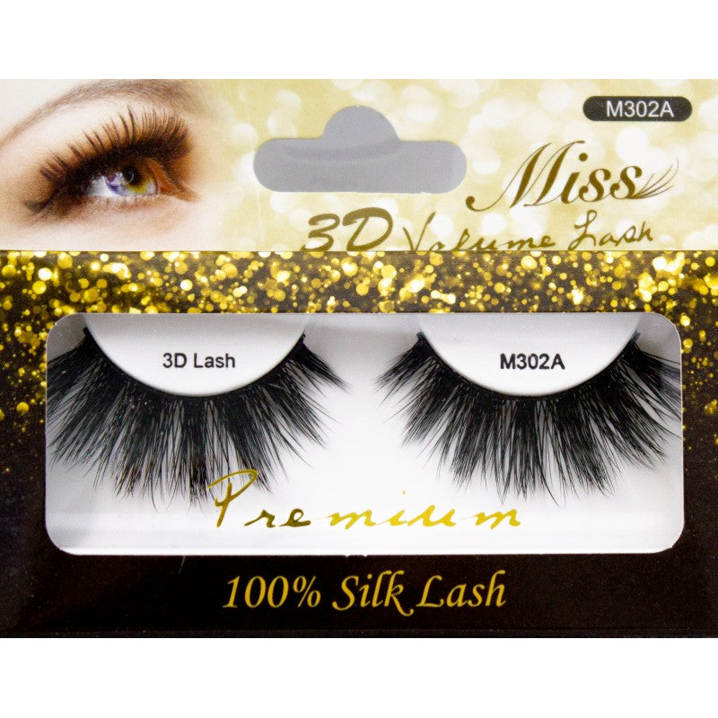 Miss Lashes 3D Volume Lash 100% Silk Lash - M302A