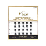 V Luxe Extended Real Mink Cluster Lashes #VEM02