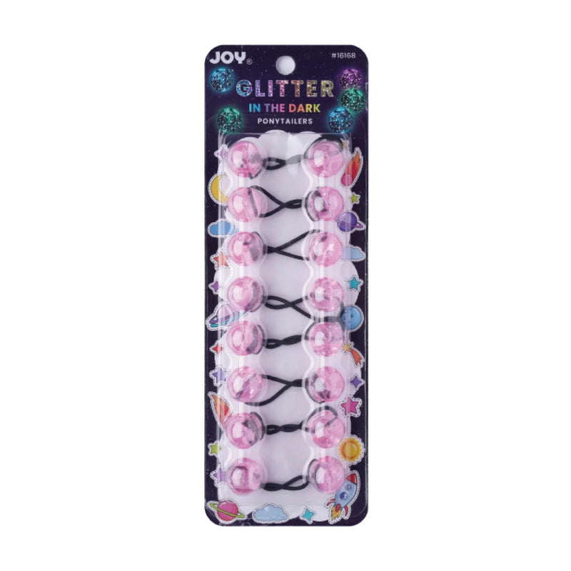 Joy Twin Beads Ponytailer 20mm 8ct Glitter Glow #16168