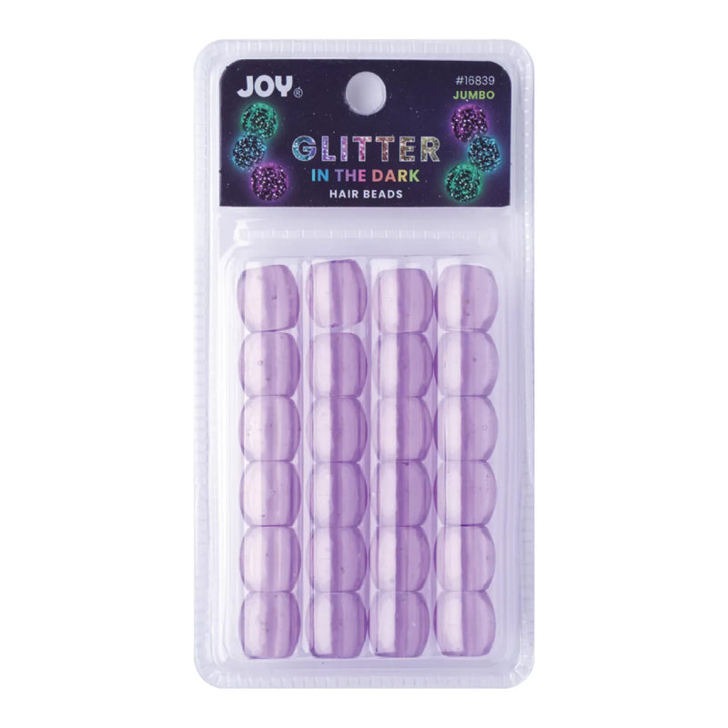 Joy Oval Beads Jumbo Glitter Glow #16839