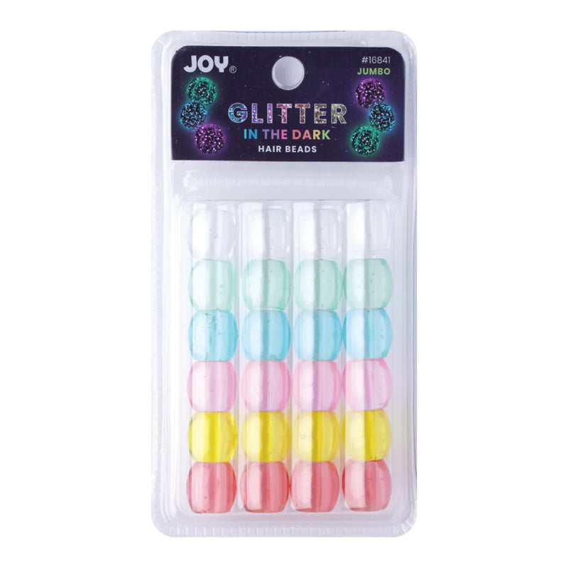 Joy Oval Beads Jumbo Glitter Glow #16841