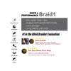 BRAID1 Quick & Performance 3X 26"