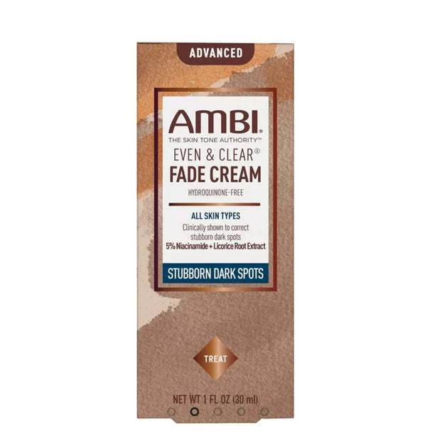 Ambi Even & Clear Fade Cream Moderate Dark Spots - 1 fl Oz.