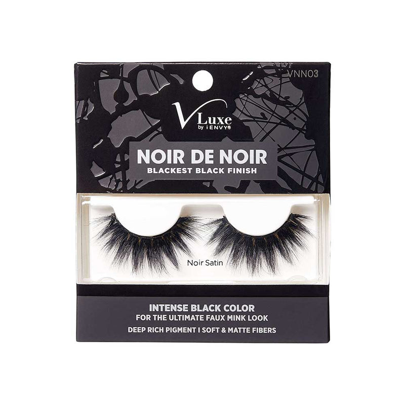 V Luxe Noir De Noir Blackest Black Lashes "Noir Satin" #VNN03