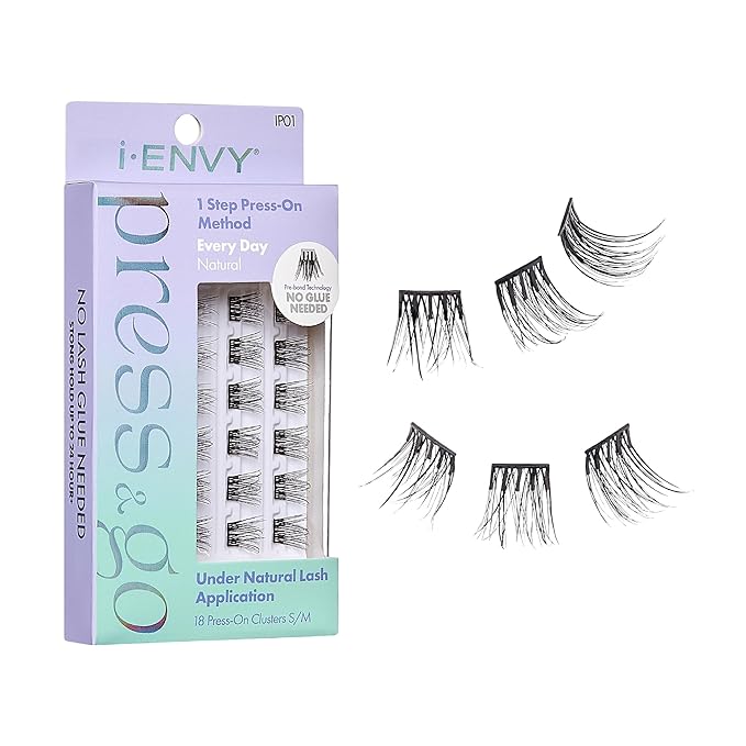 i-ENVY Press&Go Self Adhesive Eyelashes #IP01