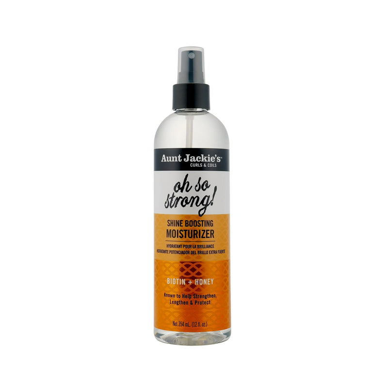 Aunt Jackie’s Braid + Twist Collection Oh So Strong Shine Boosting Moisturizer, 12 fl.oz.