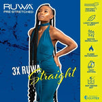 Sensationnel Braids XPRESSION 3X Ruwa Pre-Stretched Braid 18"