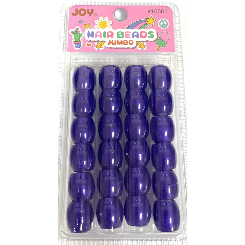 Joy Round Oval Plastic Beads Jumbo #16561