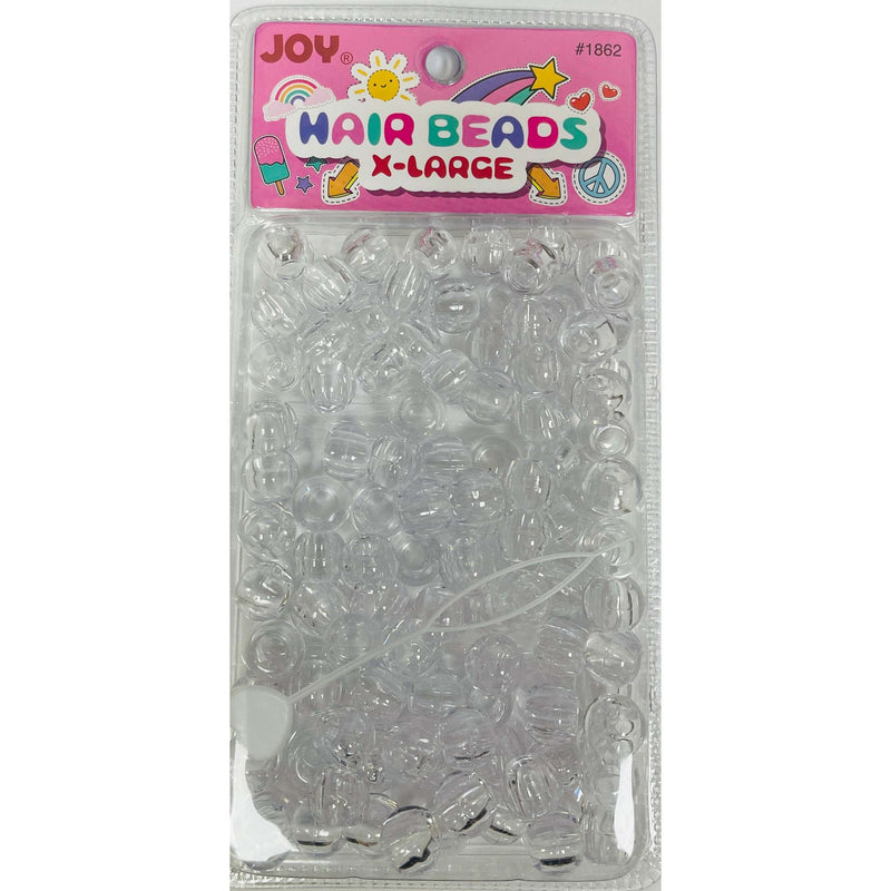 Joy Round Plastic Beads X-Large Clear #1862