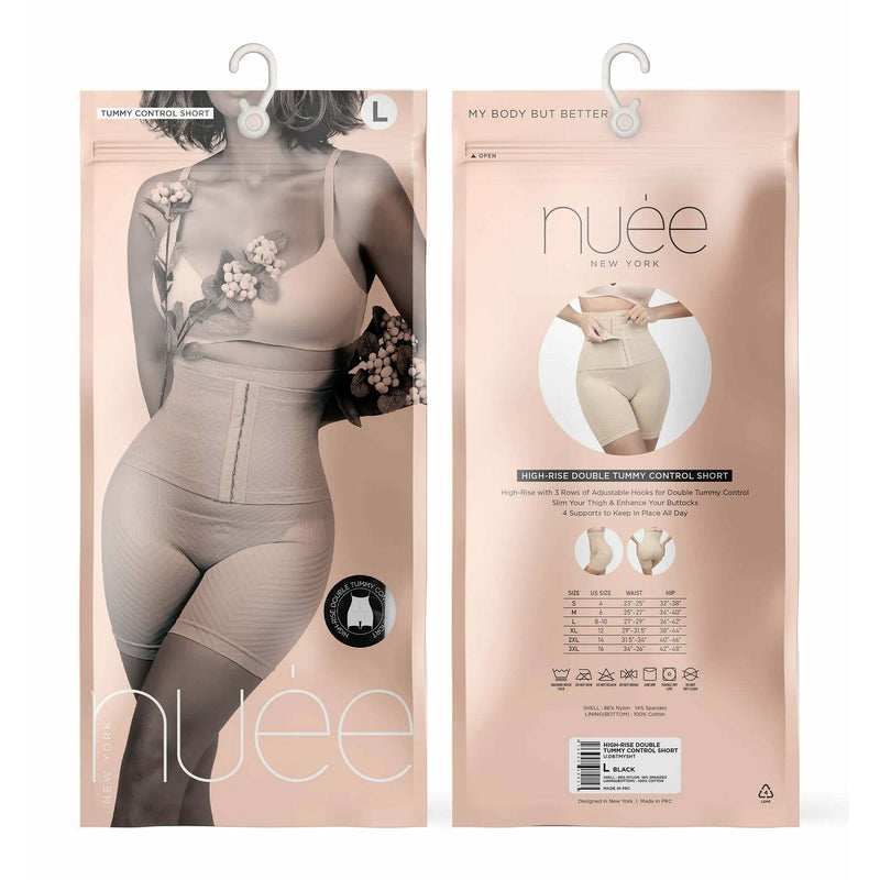 HIGH-RISE DOUBLE TUMMY CONTROL SHORT