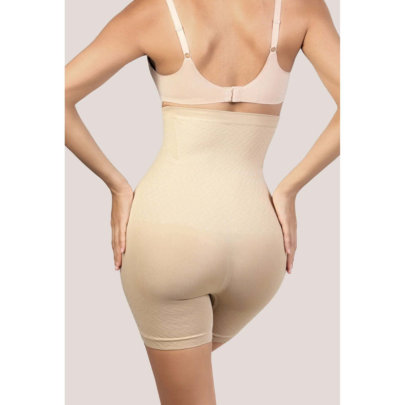 HIGH-RISE DOUBLE TUMMY CONTROL SHORT