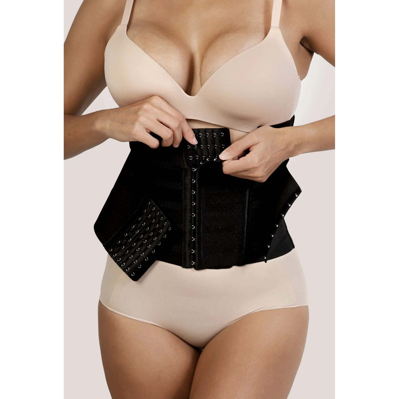 DOUBLE WRAP TUMMY CONTROL WAIST TRAINER BELT