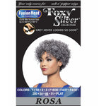 Foxy Silver Synthetic Wig - ROSA