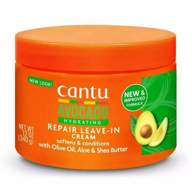 Cantu Avocado Repair Damaged Hair Leave In Conditioner 12 Oz.