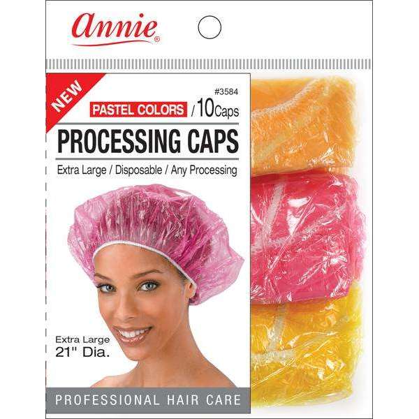 Annie Conditioning/Processing Cap XL 10pc #3584