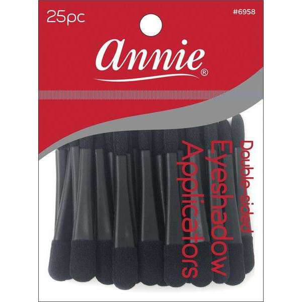 Annie Eyeshadow Applicators Double Sided 25Ct #6958