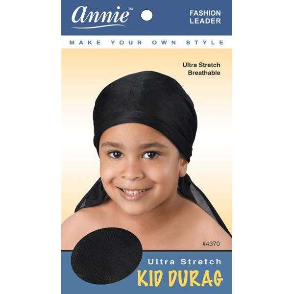 Annie Kid Durag Black #4370