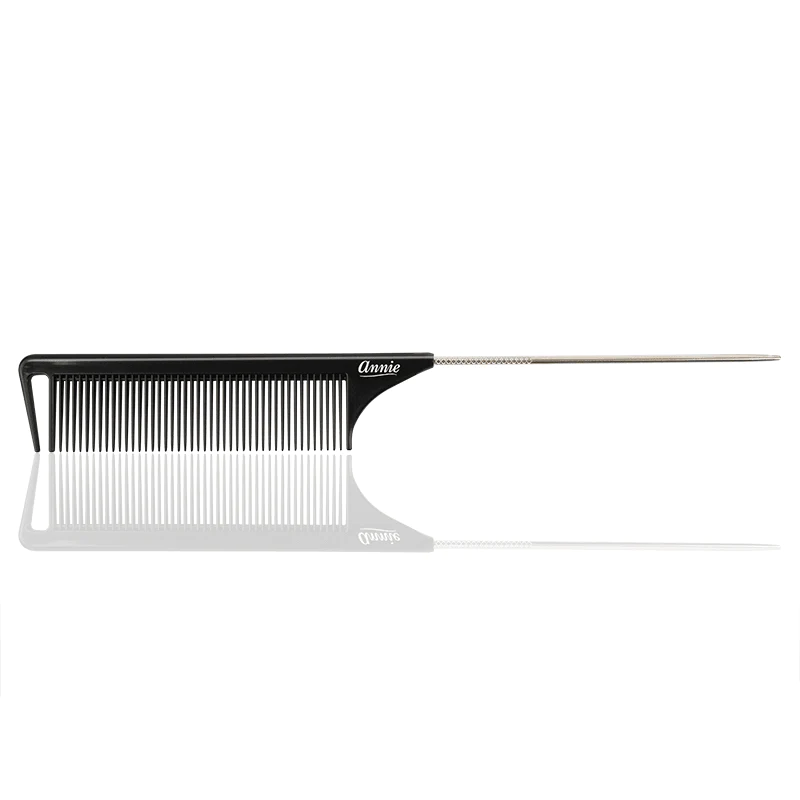 Annie Pin Tail Section Comb Black #96