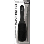 Annie Soft Wood Wave Boar Bristle Brush With Comb 8.5 inch #2119