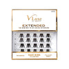 V Luxe Extended Faux Mink Cluster Lashes #VE05