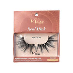 V Luxe Real Mink Lashes "Peach Echo" #VLEC05
