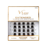 V Luxe Extended Faux Mink Cluster Lashes #VE02