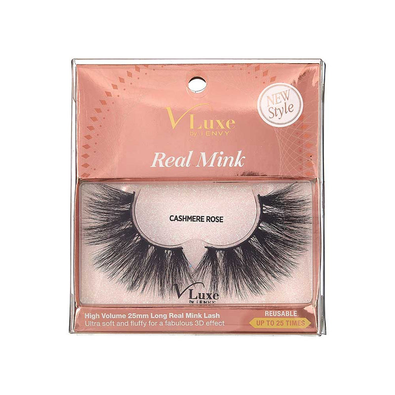 V Luxe Real Mink Lashes "Cashmere Rose" #VLEC07