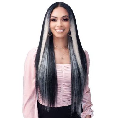 Monet - Human Hair Blend Lace Front Wig By Laude & Co.