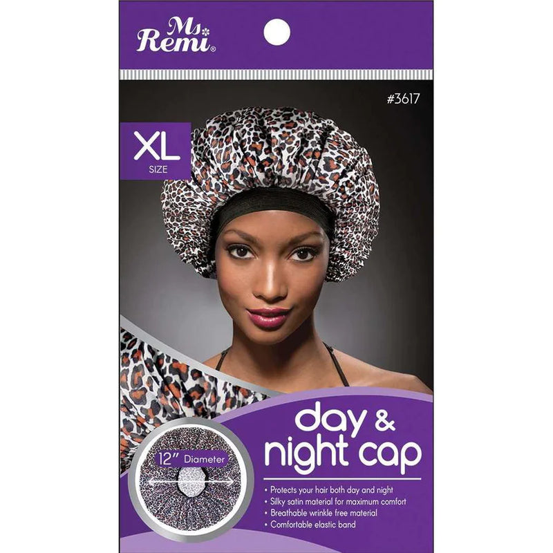 Ms. Remi Day & Night Cap XL Leopard #3617