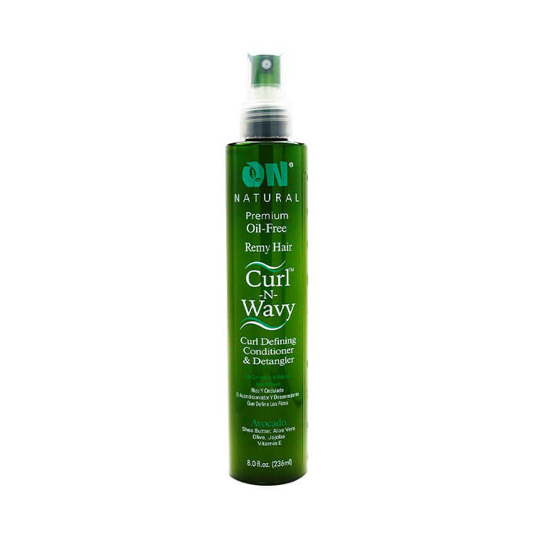 Organic Natural Curl N Wavy Curl Defining Conditioner and Detangler Avocado 8 oz
