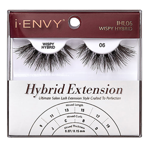 i Envy Hybrid Extension Ultimate Salon Lashes - IHL06