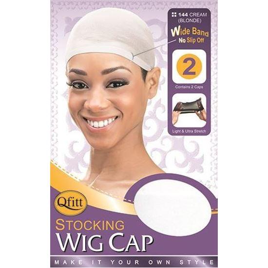 Qfitt Stocking Wig Cap #144 - Cream Blonde