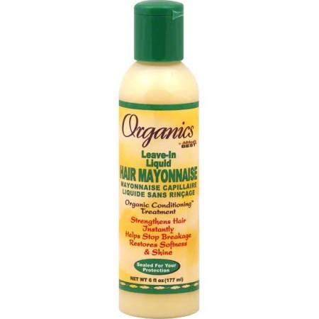 Africa's Best Organics Leave-In Liquid Hair Mayonnaise - 6 oz