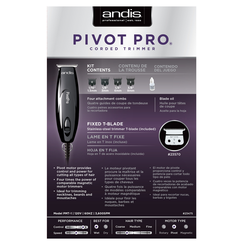 Pivot Pro® T-Blade Trimmer
