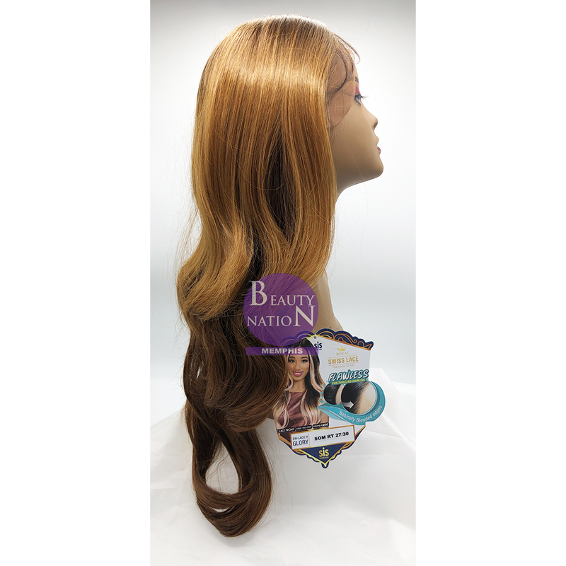 Zury Sis Royal Swiss Lace Synthetic Hair Lace Front Wig - LACE H GLORY