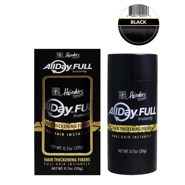 AllDay Full Hair Thickening Fibers Black 0.7oz/20g