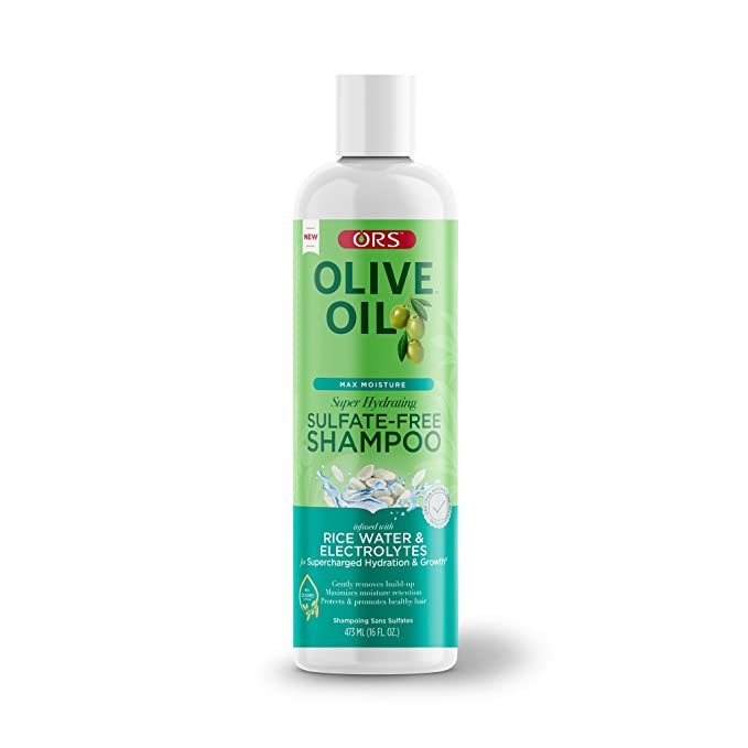 ORS Olive Oil Max Moisture Super Hydrating Sulfate-Free Shampoo 16 oz.