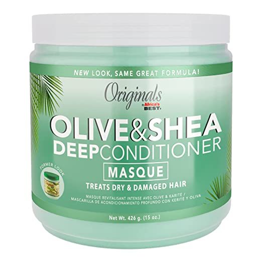 Africa's Best Organic Olive Oil Deep Conditioner, 15 Oz.