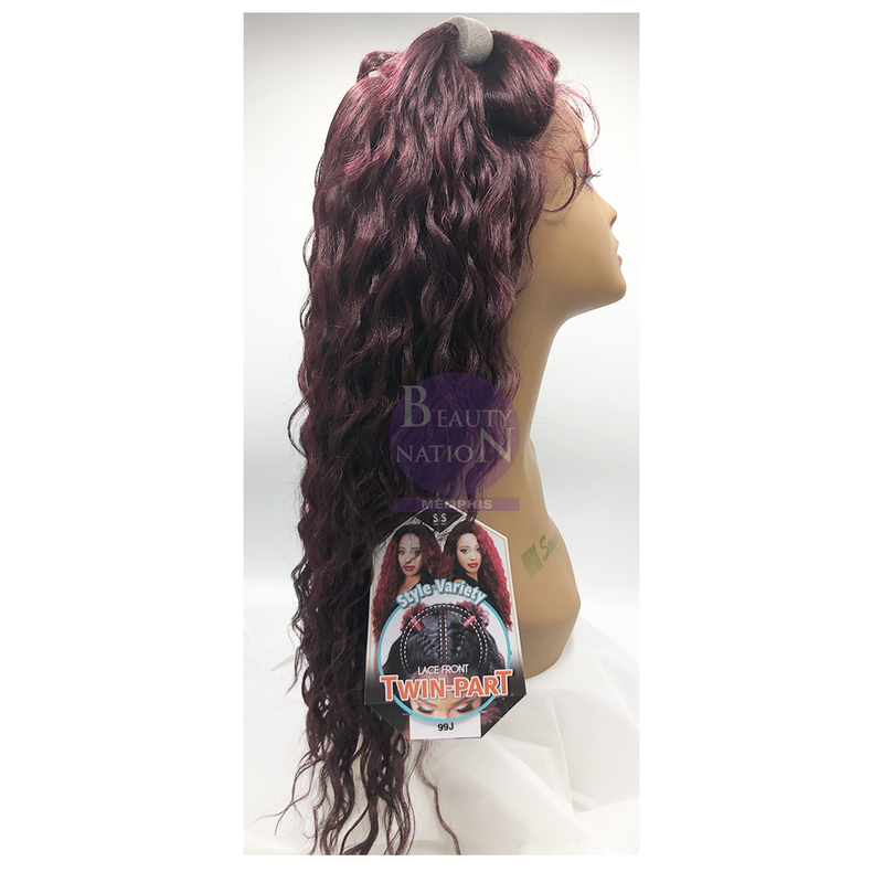 Zury Sis Beyond Synthetic Hair Twin Part Lace Front Wig - BYD TP LACE H BLESS