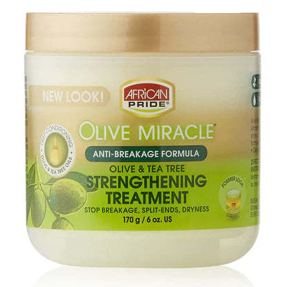 African Pride Olive Miracle Anti-Breakage Formula, 6 Oz
